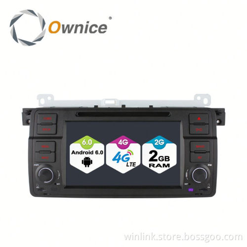 Ownice 4 core 2G RAM car GPS navigation system for BMW E46 M3 with multimedia player With WIFI gps rds BT radio